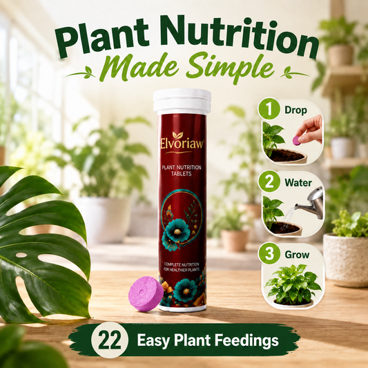 🥇 Elvoriaw  Plant Nutrition Tablets