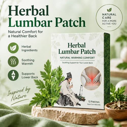 Herbal Lumbar Patch Natural Warming Comfort for Your Lower Back