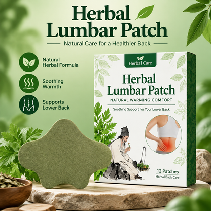 Herbal Lumbar Patch Natural Warming Comfort for Your Lower Back